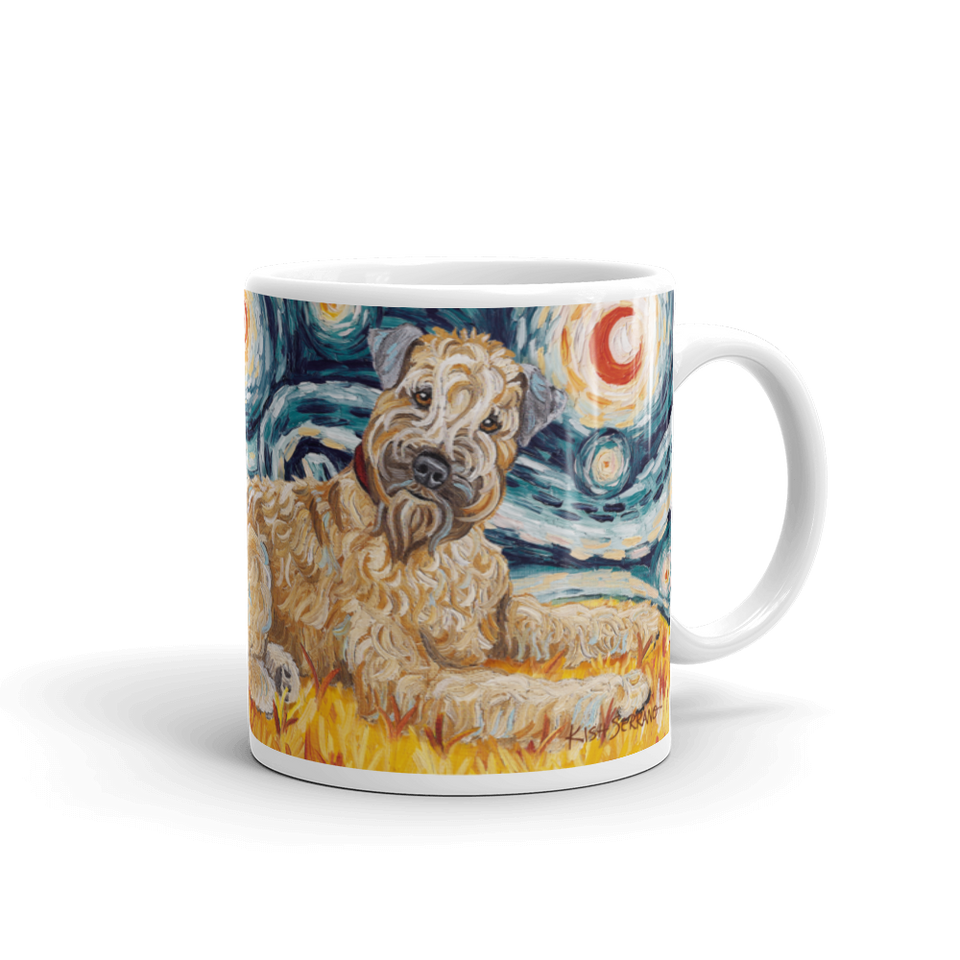 Wheaten Terrier STARRY NIGHT Mug-15oz