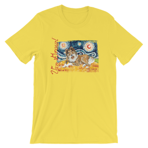 Collie (dark face) STARRY NIGHT T-Shirt