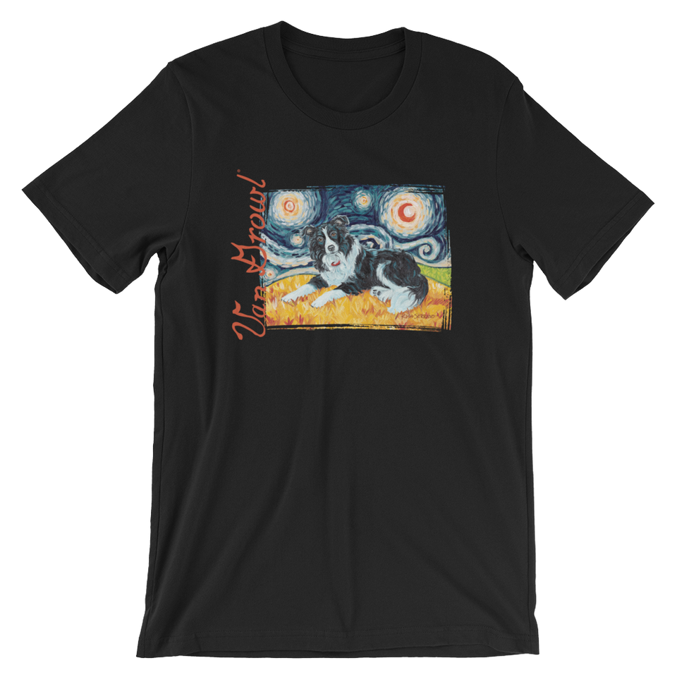 Border Collie STARRY NIGHT T-Shirt