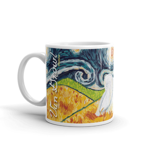 Maltese (longhaired) STARRY NIGHT Mug-15oz