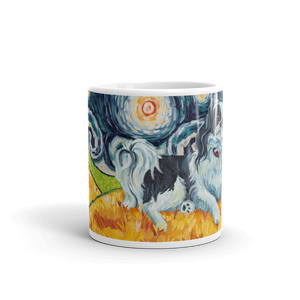 Japanese Chin STARRY NIGHT Mug-15oz