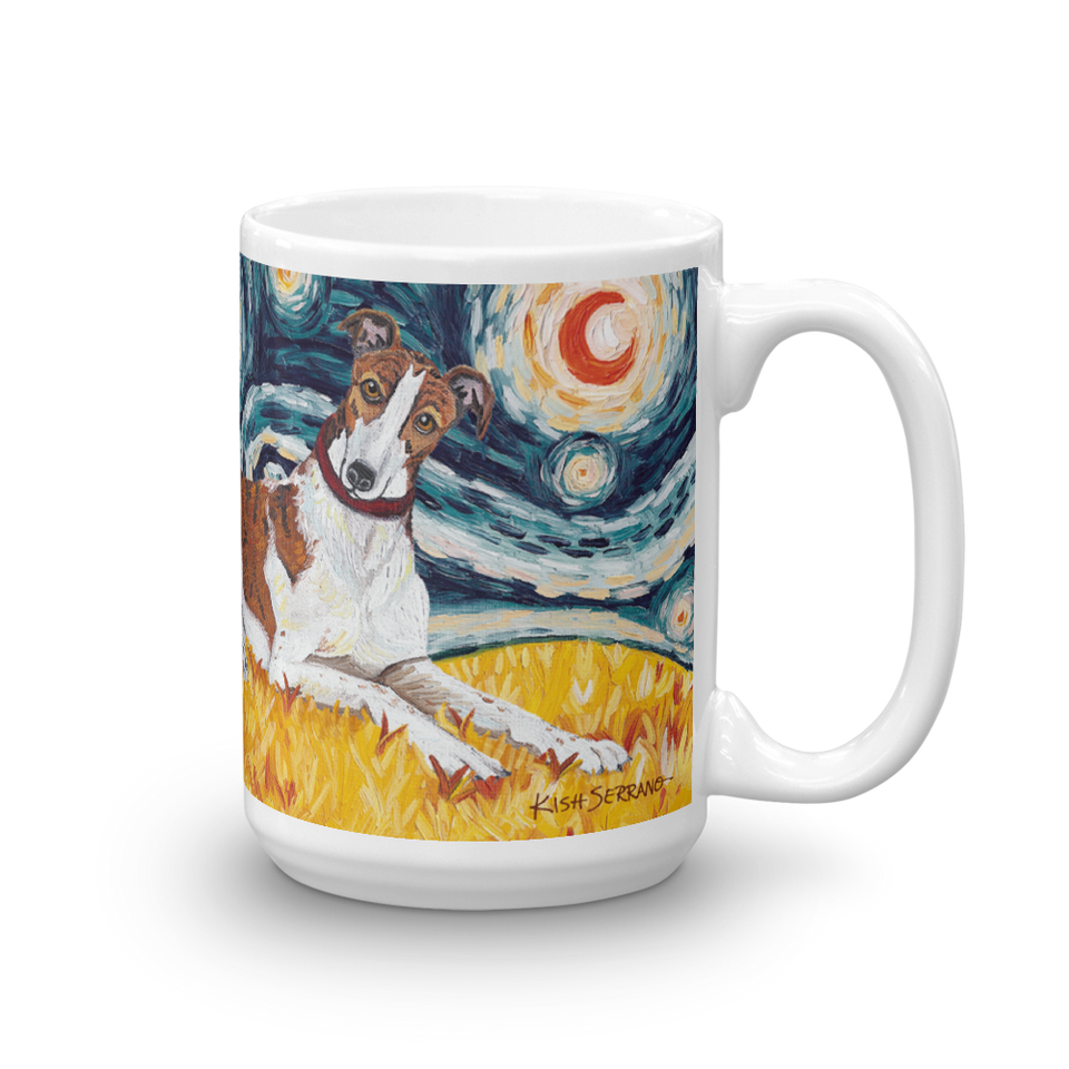 Greyhound STARRY NIGHT Mug-15oz