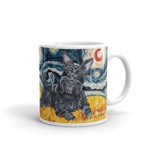 Scottish Terrier STARRY NIGHT Mug-15oz