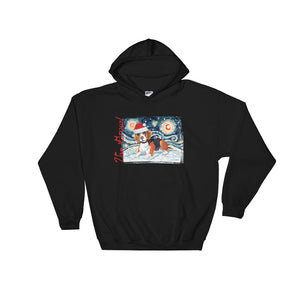 Beagle Snowy Night Hoodie