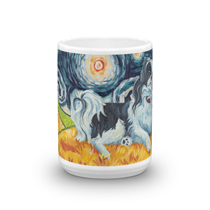 Japanese Chin STARRY NIGHT Mug-15oz