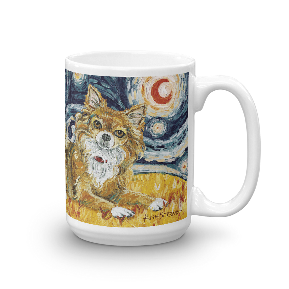 Chihuahua STARRY NIGHT Mug-15oz