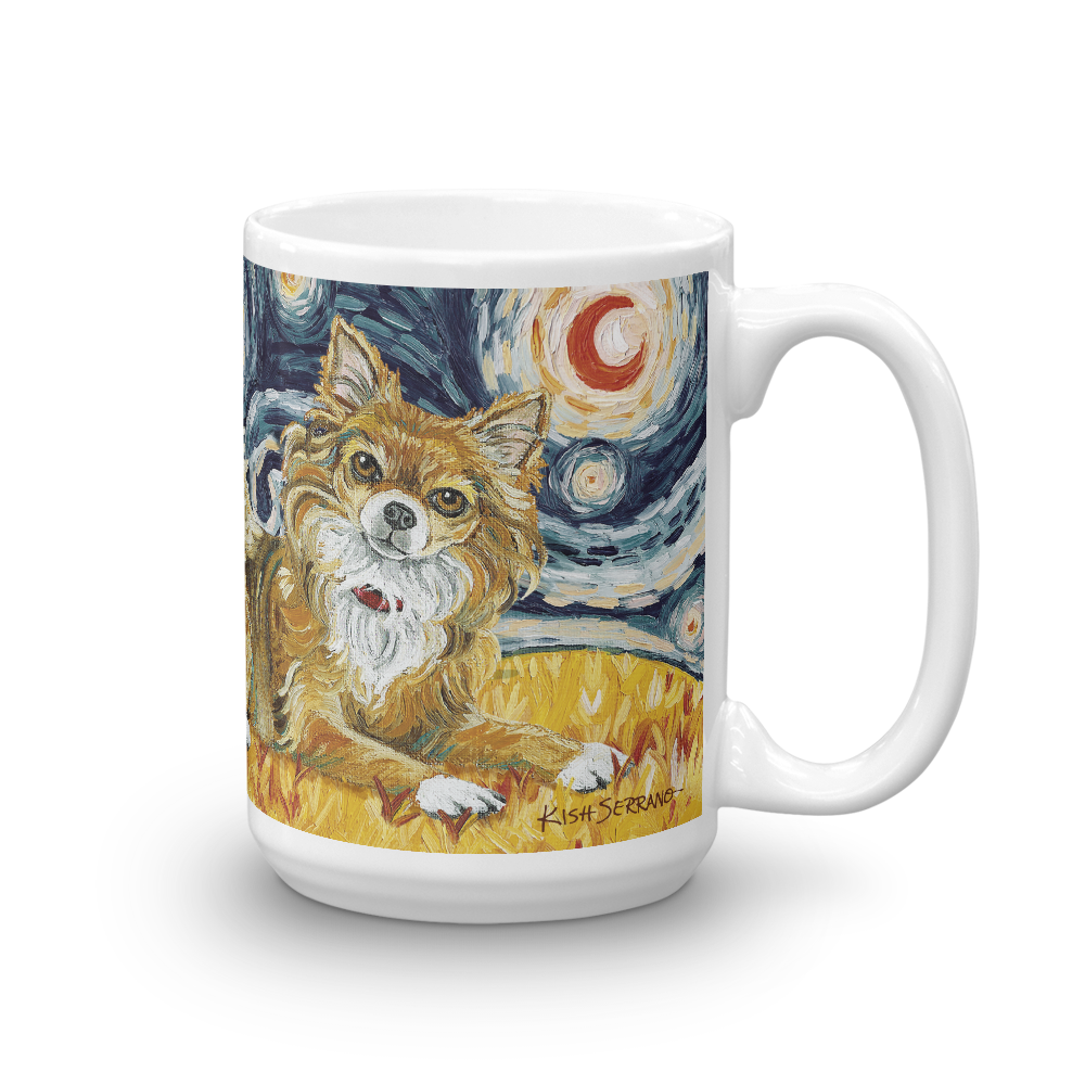 Chihuahua STARRY NIGHT Mug-15oz