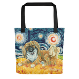 Pekingese STARRY NIGHT Tote