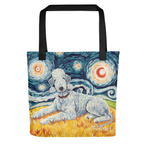 Bedlington Terrier STARRY NIGHT Tote