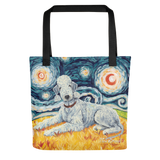 Bedlington Terrier STARRY NIGHT Tote