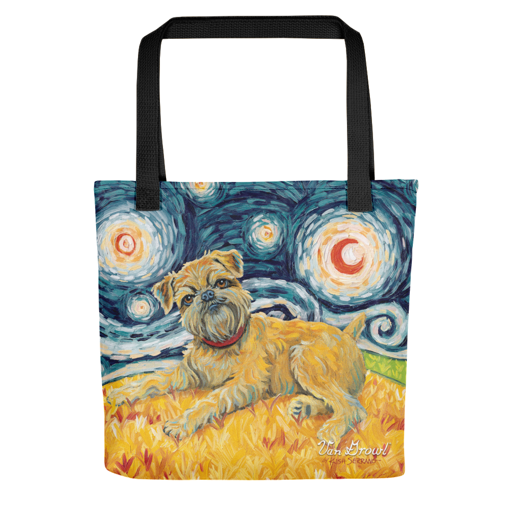 Brussels Griffon STARRY NIGHT Tote