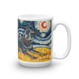 Australian Cattle Dog STARRY NIGHT Mug-15oz