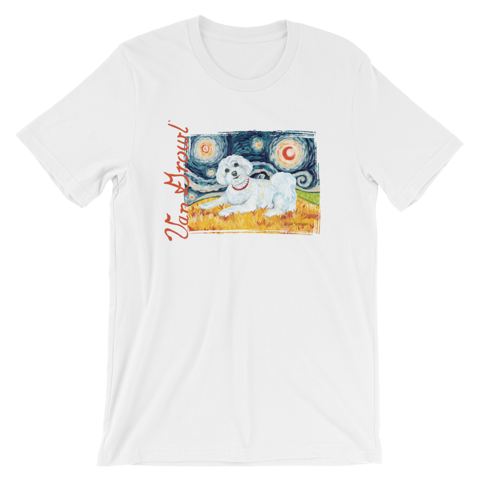 Maltese (puppy cut) STARRY NIGHT T-Shirt