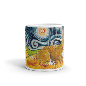 Corgi (Pembroke Welsh) STARRY NIGHT Mug-15oz