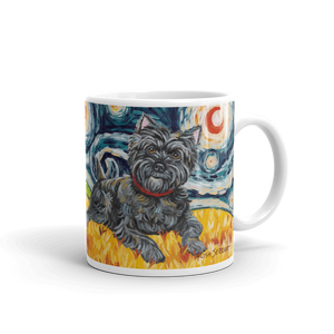 Cairn Terrier (dark)  STARRY NIGHT Mug-15oz