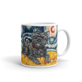 Cairn Terrier (dark)  STARRY NIGHT Mug-15oz