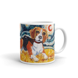 Beagle STARRY NIGHT Mug-15oz