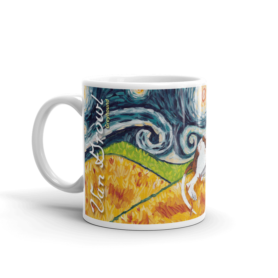 Greyhound STARRY NIGHT Mug-15oz