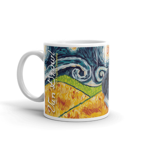 Old English Sheepdog STARRY NIGHT Mug-15oz