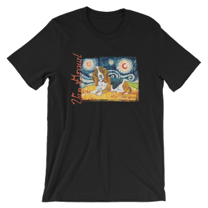 Basset Hound STARRY NIGHT T-Shirt