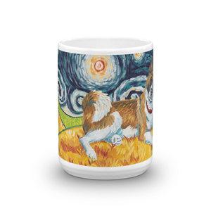 Akita STARRY NIGHT Mug-15oz