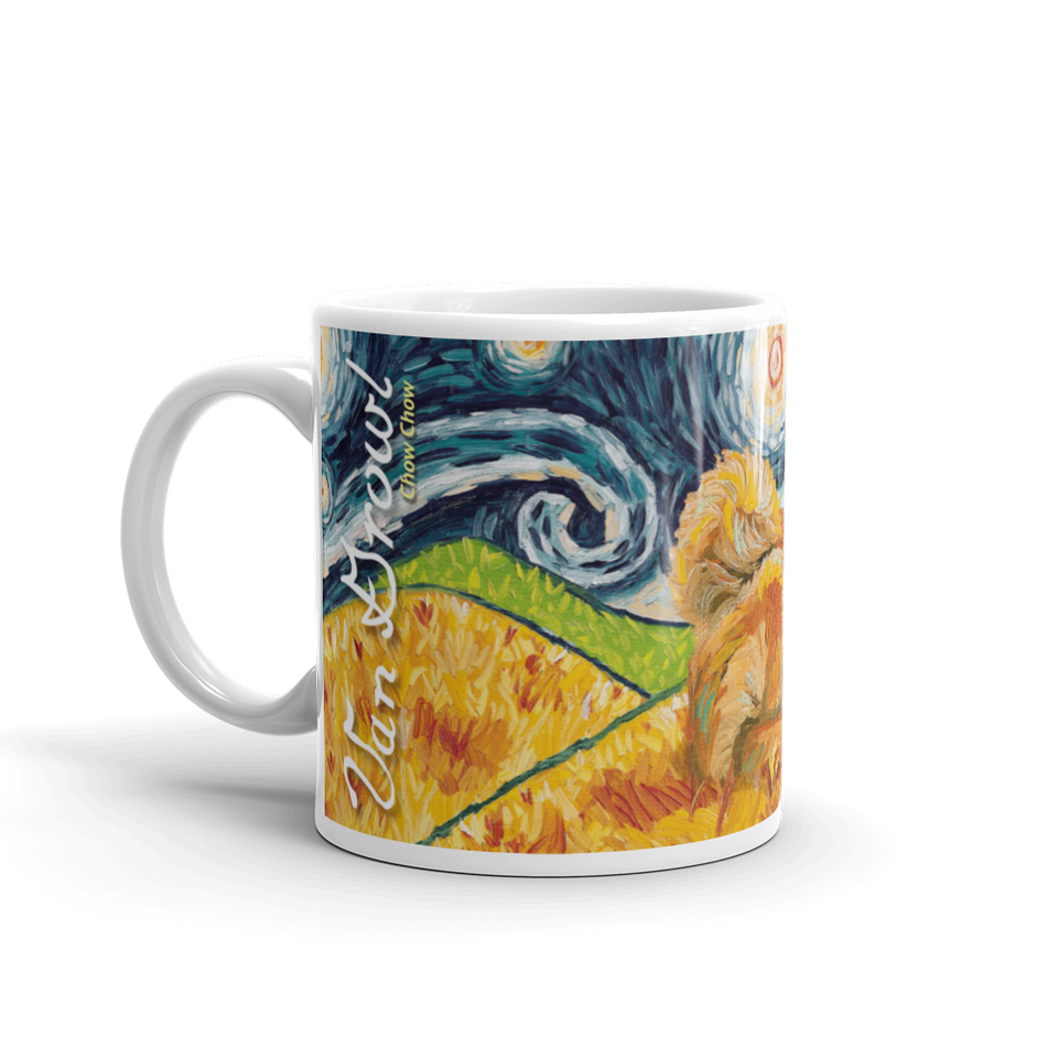 Chow (light) STARRY NIGHT Mug-15oz