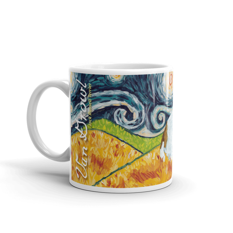 Jack Russell Terrier STARRY NIGHT Mug-15oz