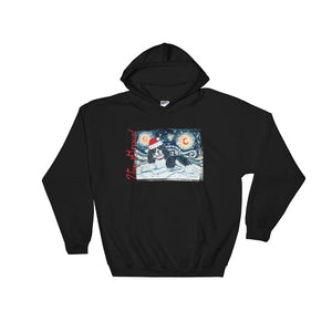 Cavalier King Charles (Tricolor) Snowy Night Hoodie