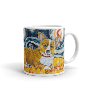 Corgi (Pembroke Welsh) STARRY NIGHT Mug-15oz