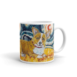 Corgi (Pembroke Welsh) STARRY NIGHT Mug-15oz