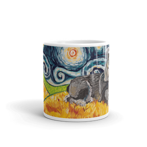 Schnauzer STARRY NIGHT Mug-15oz