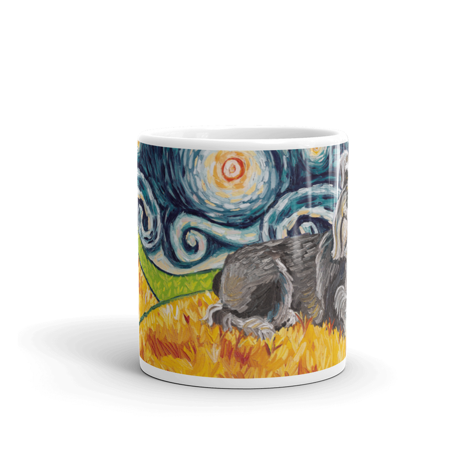 Schnauzer STARRY NIGHT Mug-15oz