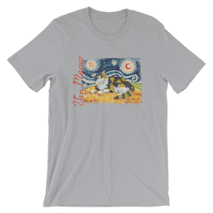 Calico Cat (longhaired) STARRY NIGHT T-Shirt