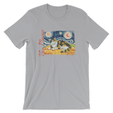 Calico Cat (longhaired) STARRY NIGHT T-Shirt