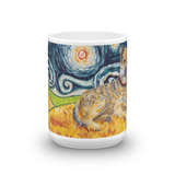 Border Terrier STARRY NIGHT Mug-15oz