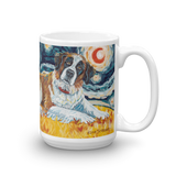 Saint Bernard STARRY NIGHT Mug-15oz