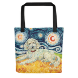 Doodle (cream) STARRY NIGHT Tote