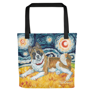 Akita STARRY NIGHT Tote