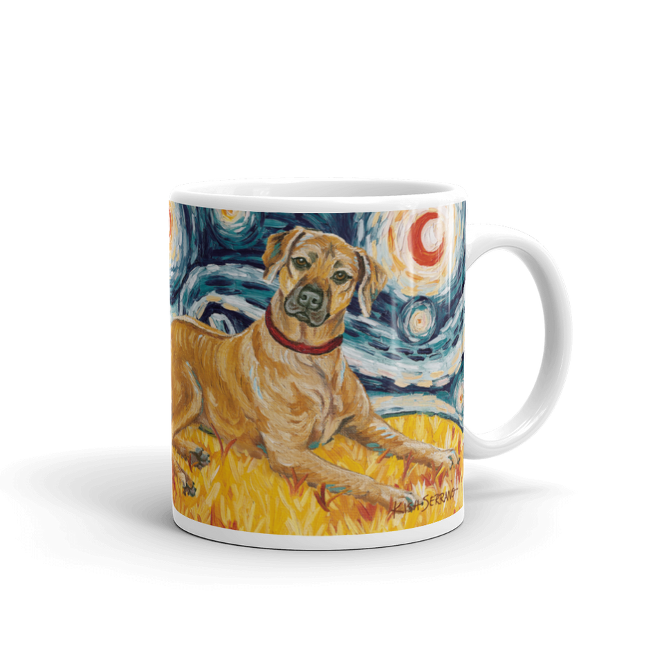 Rhodesian Ridgeback STARRY NIGHT Mug-15oz