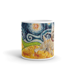 Cairn Terrier (light) STARRY NIGHT Mug-15oz