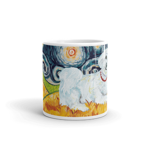 Maltese (puppy cut) STARRY NIGHT Mug-15oz