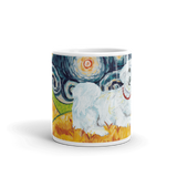 Maltese (puppy cut) STARRY NIGHT Mug-15oz