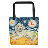 Doodle (cream) STARRY NIGHT Tote