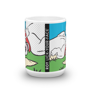 "THINK PAWSITIVE” 15OZ MUG