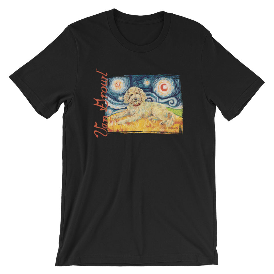 Doodle (golden) STARRY NIGHT T-Shirt