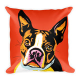 Boston Terrier WOOFHOL Pillow