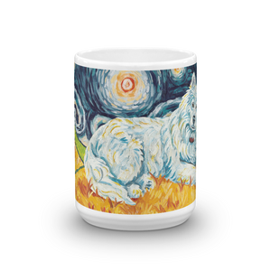 Samoyed STARRY NIGHT Mug-15oz