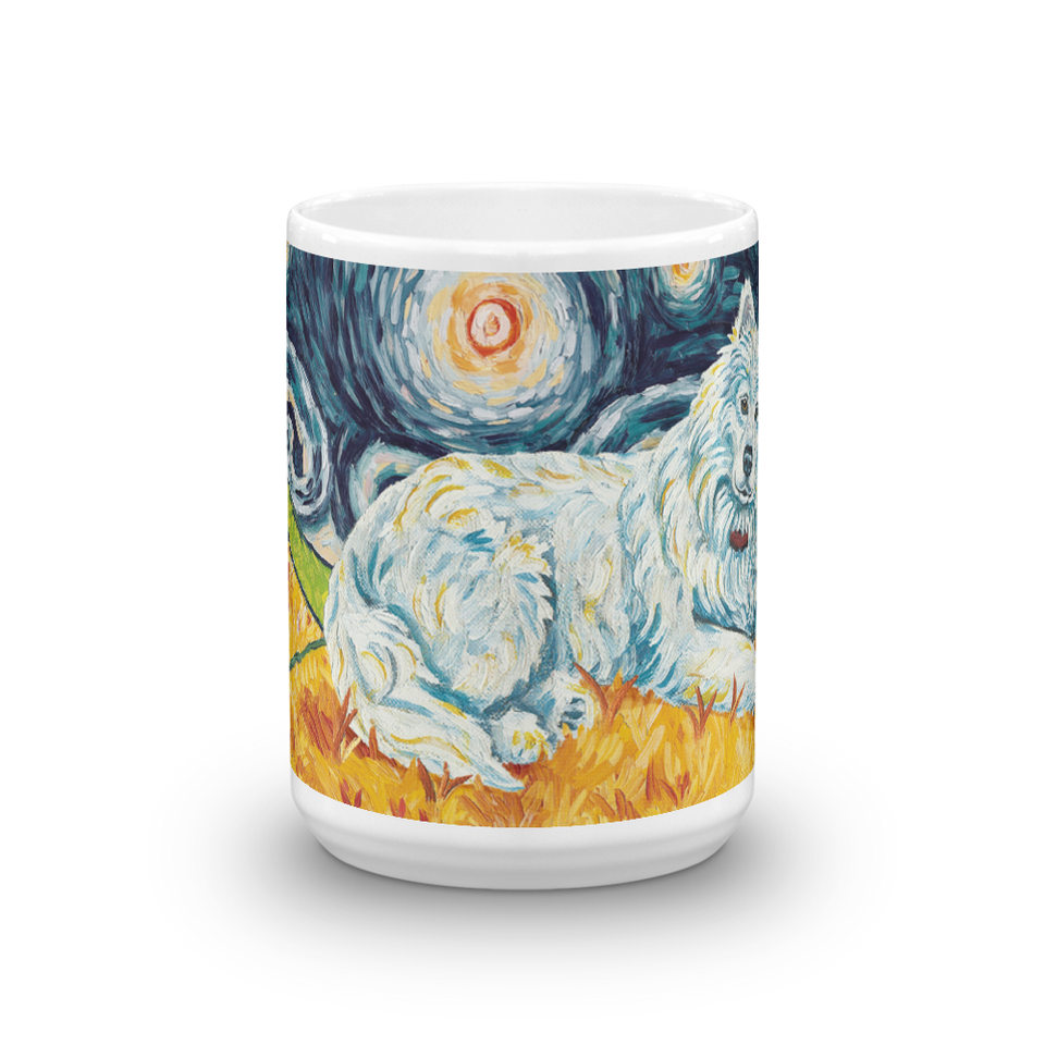 Samoyed STARRY NIGHT Mug-15oz