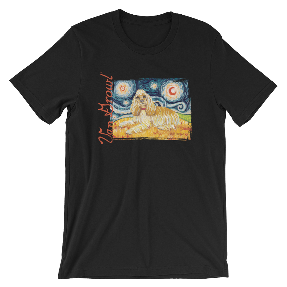 Cocker Spaniel STARRY NIGHT T-Shirt