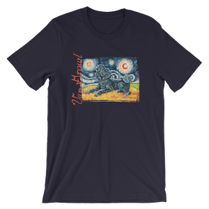 Poodle (Standard-black) STARRY NIGHT T-Shirt